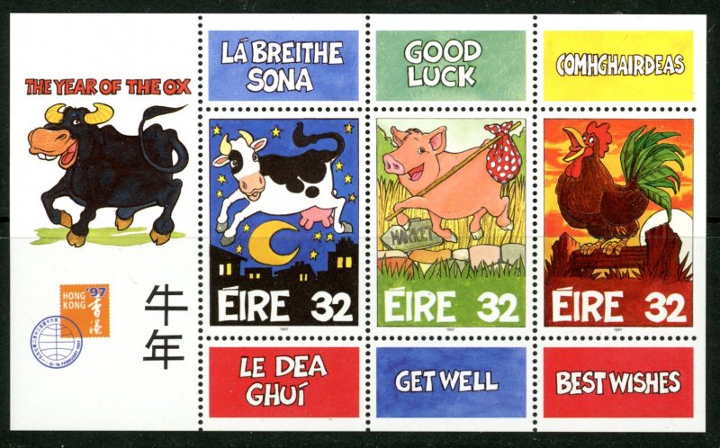 Ireland 1044c farm animals year of the ox MNH mint       (Inv 001195.)