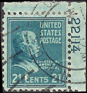 826 Used... SCV $0.25... Plate# Single