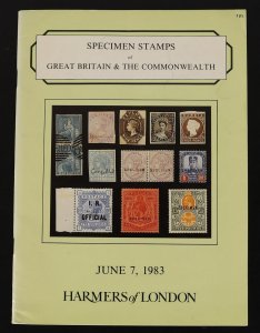 CATALOGUES SPECIMEN Stamps of Great Britain & The Commonwealth. 