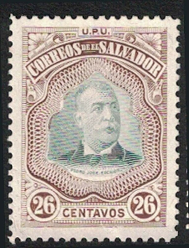 1906 EL SALVADOR Stamp - President Escalon, 26c B89 