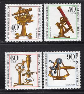 Germany (Berlin) 9NB176-79 - Mint-NH - Optical Instruments (1981) (swcv $4.35)