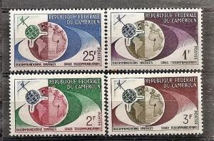 Cameroun 380-83 MNH 1963 Telstar Communication