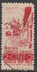 MEXICO 751, 2¢ Census, 1940. Used. VF. (993)