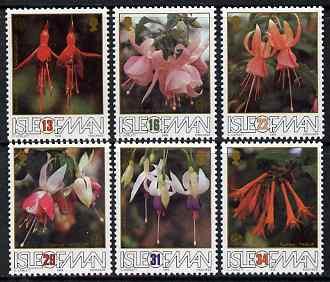 Isle of Man 1988 50th Anniversary of British Fuchsia Soci...