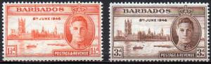 BARBADOS 1946 Victory