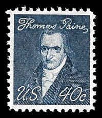 PCBstamps   US #1292a 40c Thomas Paine, MNH, (28)