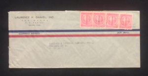 C) 1947. CUBA. AIRMAIL ENVELOPE SENT TO USA. MULTIPLE STAMPS. 2ND CHOICE