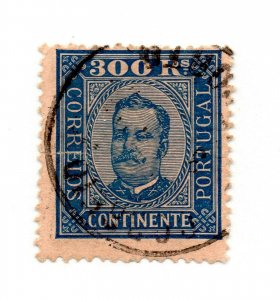 Portugal - Sc# 78a Used (sm tear)/  Perf 13 1/2     -    Lot 0821011