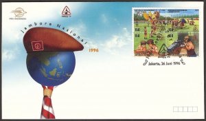 1996 Scouts Guides Indonesia National Jamboree FDC