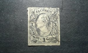 Germany-Saxony #12 used e205 9543