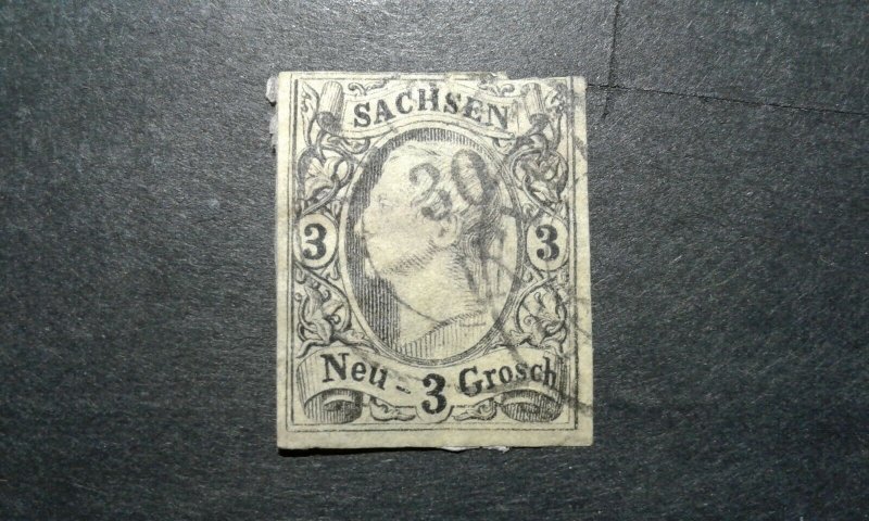 Germany-Saxony #12 used e205 9543