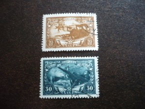 Stamps - Russia - Scott# 899-900 - Used Part Set of 2 Stamps