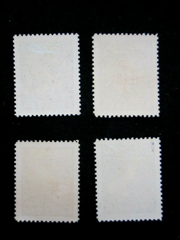 BOLIVIA - SCOTT# C237-C240 - MH - CAT VAL $13.25