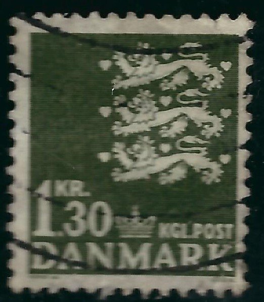 Denmark #398 F-VF Used...Fill out your Denmark spaces!