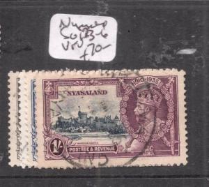 Nyasaland Silver Jubilee SG 113-6 VFU (10dlr) 