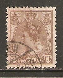 Netherlands    #66  used  (1898)