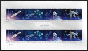 TangStamps:China PK2022-27 China Space Stations Mini Sheet