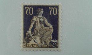 Switzerland #142 mint hinged e20.12 12540