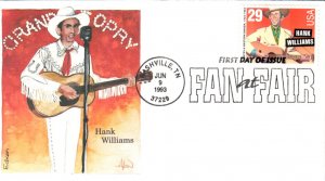 #2723 Hank Williams Edken FDC