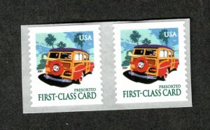 3522 Woody Wagon (PAIR) MNH