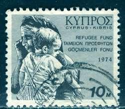 Cyprus; 1977: Scott # RA2: Used Cpl. Set