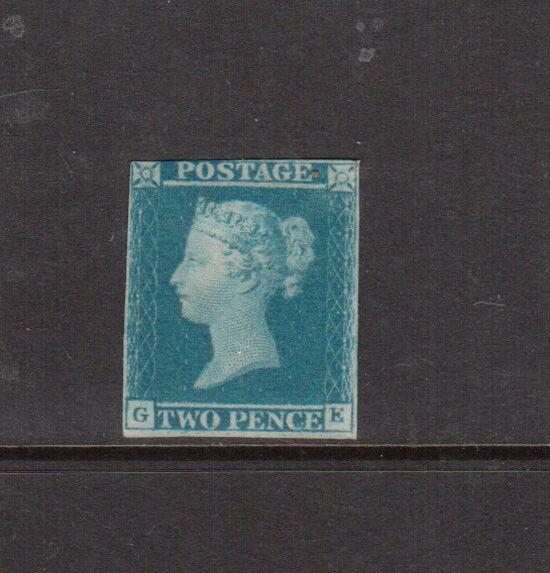 Great Britain #4a (SG #13) Mint **With Certificate**