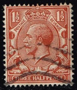 Great Britain #189 King George V; Used