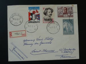 Belgium nice registered cover 1965 (2)