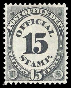 U.S. OFFICIALS O53  Mint (ID # 92265)