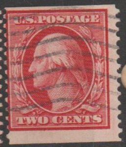 U.S. Scott #353 Coil Washington Stamp - Used Single - IND