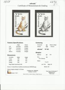 # 2292 MINT NEVER HINGED MOUNTAIN LION VF+