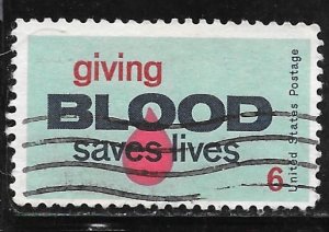 USA 1425: 6c Giving Blood Saves Lives, used, VF