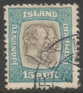 ICELAND O35 VFU R591-1