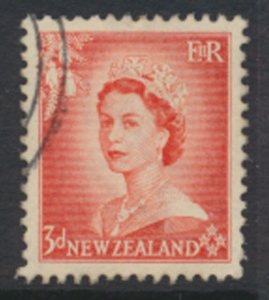 New Zealand  SC# 292  SG 727  Used   QE II Definitive 1954  see details & Scans