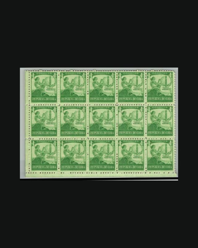 VINTAGE:CUBA 1930's ASST MULTIPLES SCOTT $168.70 LOT 1930MU