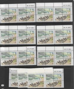 US 1052 MNH PB x 2 and others, all vf. Face $14.80