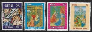 Ireland # 1032-1035 - Christmas '96 - set used