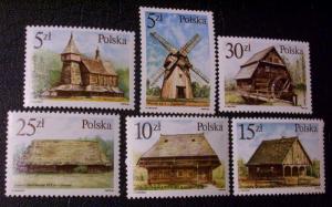 Poland Scott #2767-2772 mnh