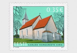 2011 Estonia St Margaret's of Karuseu  (Scott 680) MNH