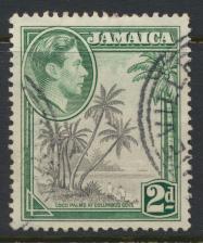 Jamaica SG 124d perf 12« x 13 Used  SC# 119b     see details