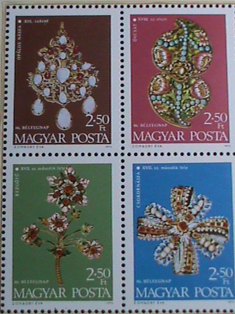 ​HUNGARY-1973 SC#B306 46TH STAMP DAY-FOLK ART MNH S/S VF WE SHIP TO WORLD WIDE