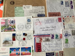 France postal covers  19  items Ref A1890 