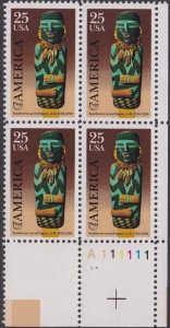 2426 Pre-Columbian America Plate Block MNH