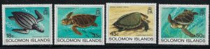 Solomon Is 489-92 MNH 1983 Turtles (an7483)