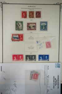 Jamaica 1800s to 1960s Stamp Collection