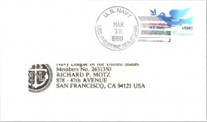 United States Ships US Navy - USMC Dove Peace Keepers Free Mail 1999 U.S. Nav...