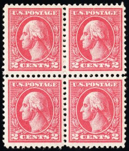 US Stamps # 528b MNH Superb Post Office Fresh Block Of 4