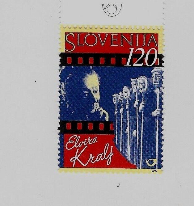 SLOVENIA Sc 387 NH issue of 2000 - ACTRESS