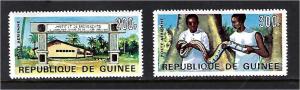 Guinea set Scott # C88-9 Mint Never Hinged