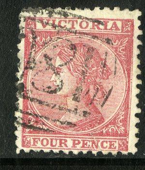 VICTORIA 115 USED (ROSE RED) $9.50 BIN $3.50 ROYALTY